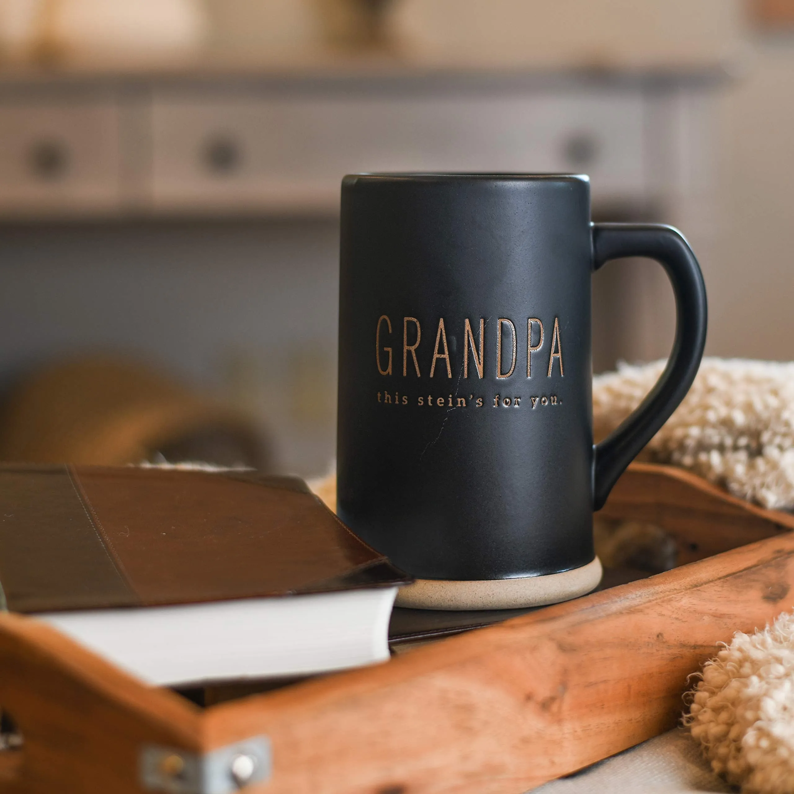 32oz Stoneware Stein - Grandpa For You