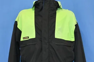 90s Columbia Vamoose Radial Sleeve Neon Jacket Medium