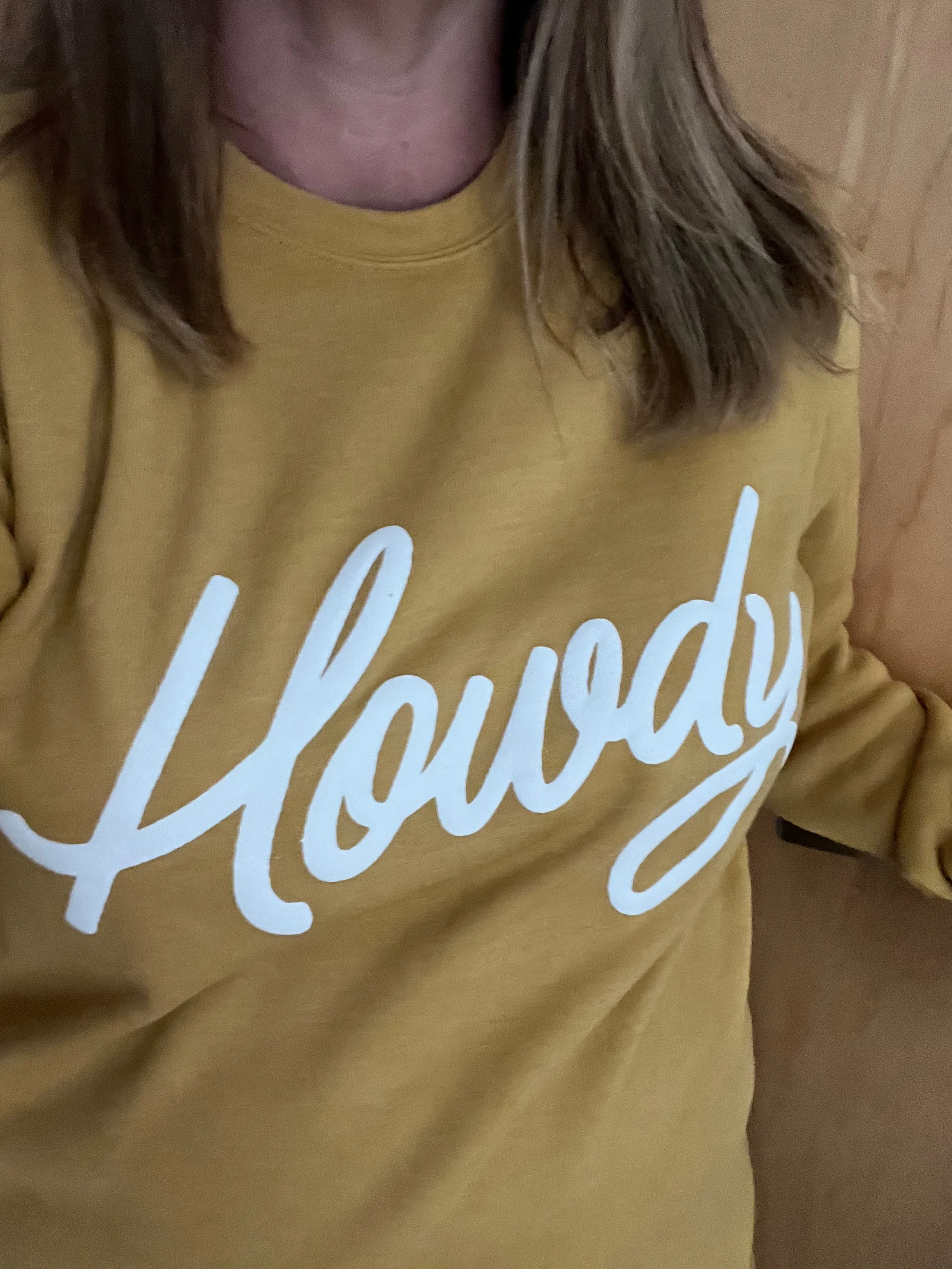 Adult Sweatshirts- Howdy