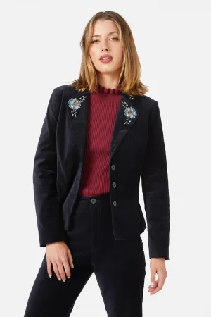 Agnes Velvet Blazer