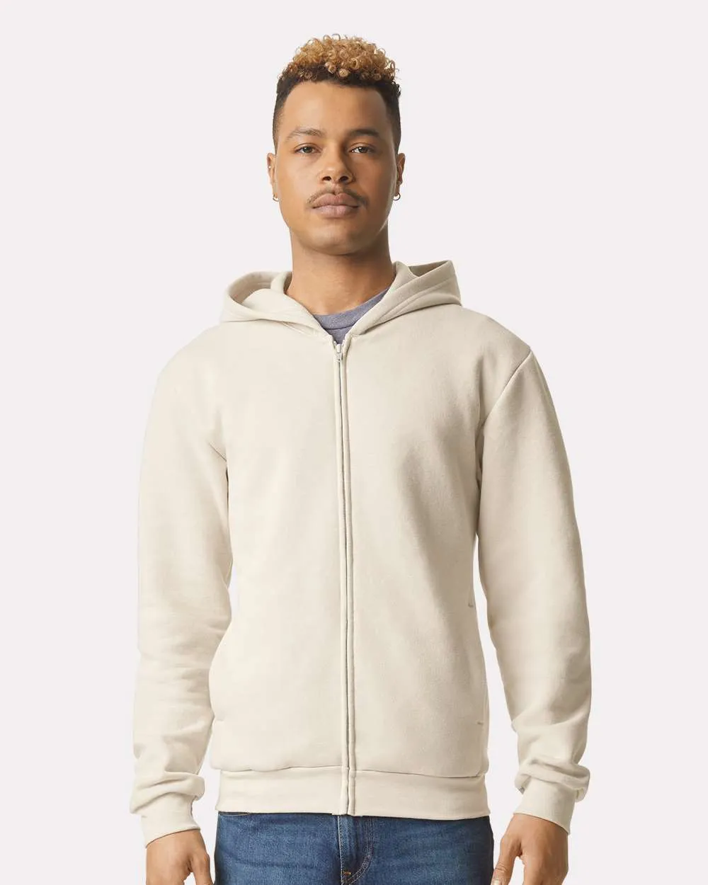 American Apparel ReFlex Fleece Full-Zip Hoodie RF497