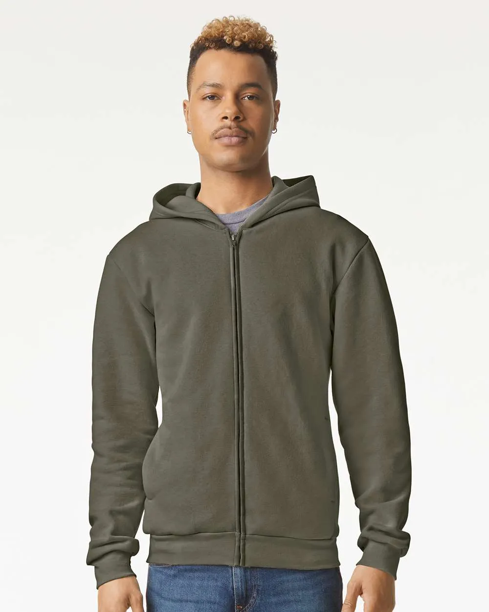 American Apparel ReFlex Fleece Full-Zip Hoodie RF497