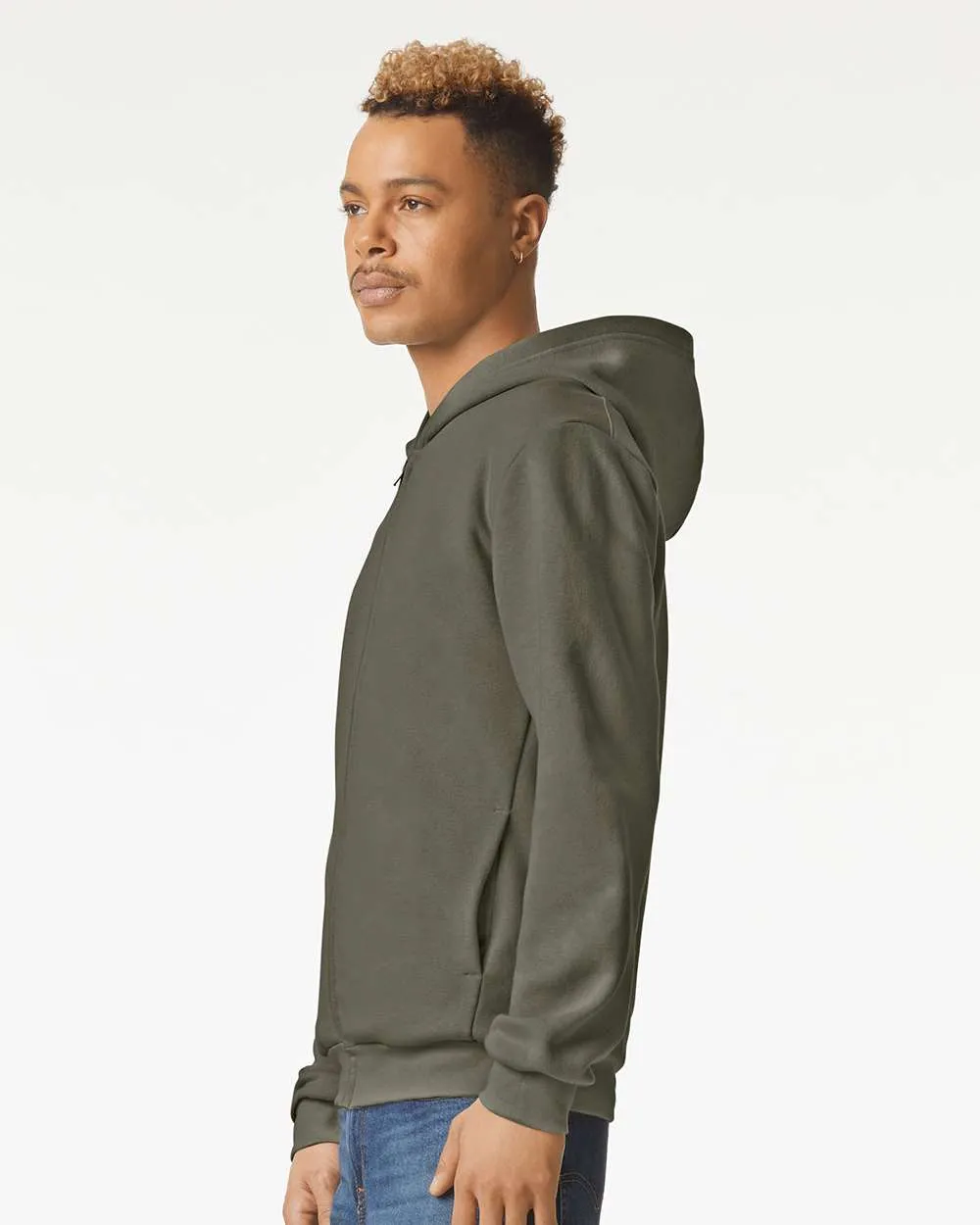 American Apparel ReFlex Fleece Full-Zip Hoodie RF497