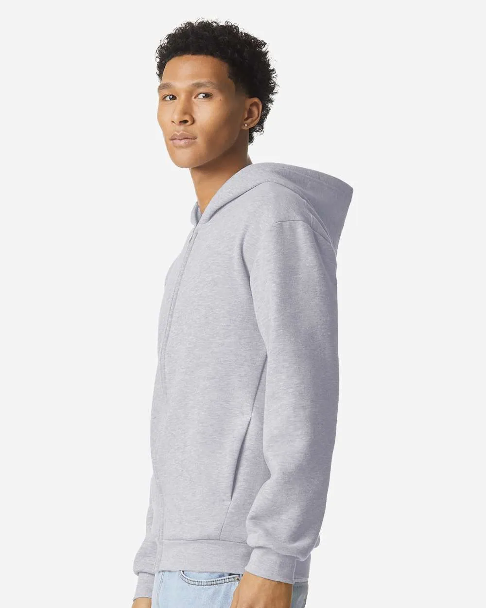 American Apparel ReFlex Fleece Full-Zip Hoodie RF497