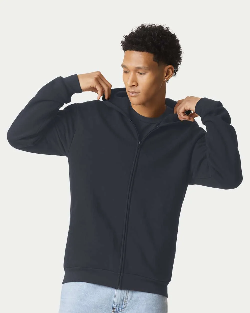 American Apparel ReFlex Fleece Full-Zip Hoodie RF497