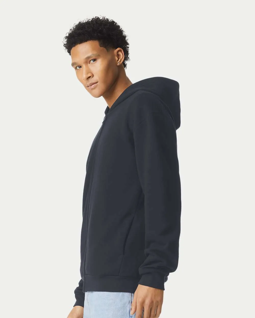 American Apparel ReFlex Fleece Full-Zip Hoodie RF497