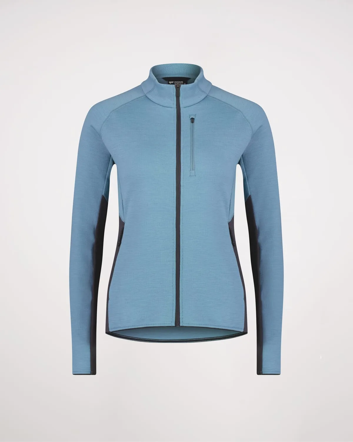 Approach Merino Gridlock Jacket - Ash Blue / Shale