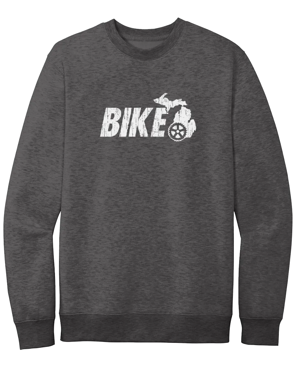 Bike Michigan Crewneck Sweatshirt