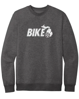 Bike Michigan Crewneck Sweatshirt