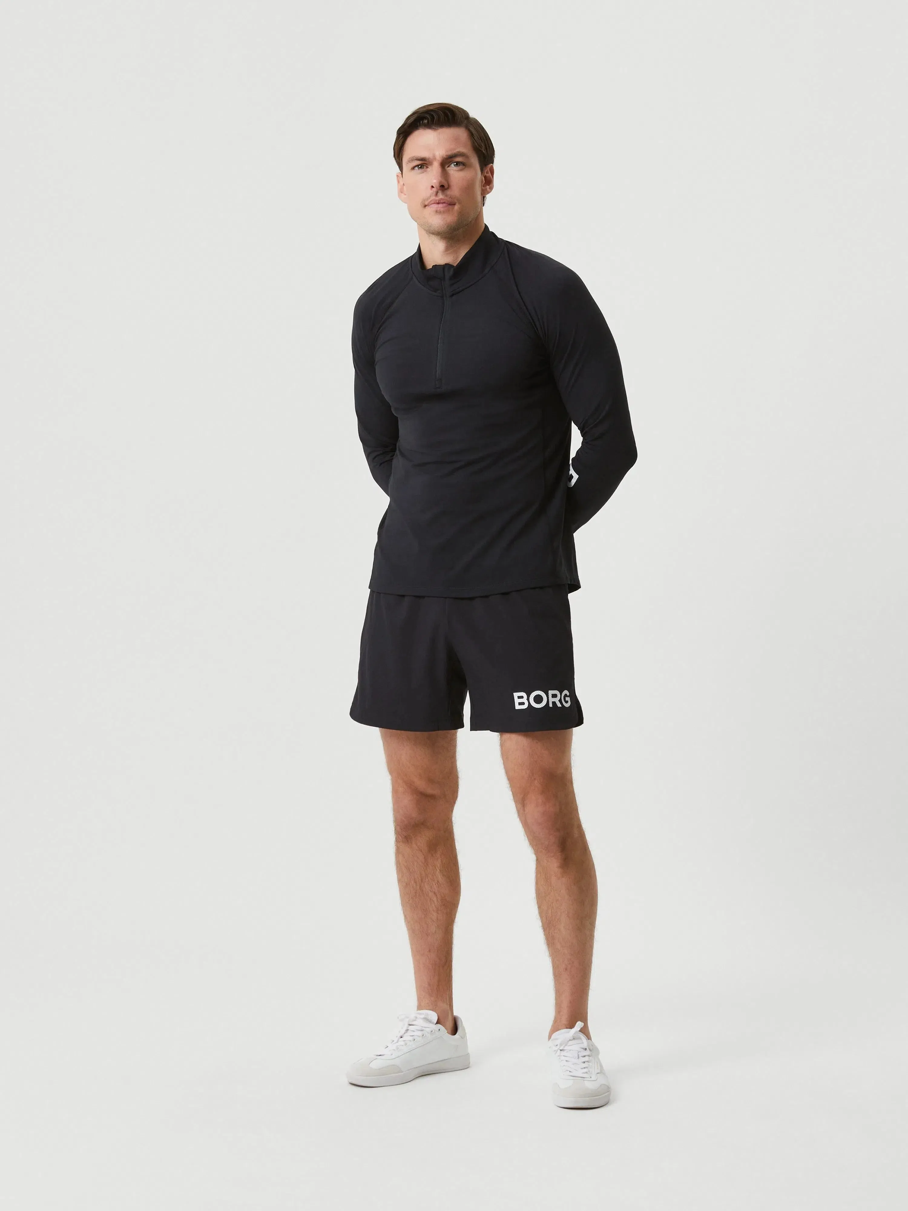 Bjorn Borg Borg Midlayer Half Zip Shirt Lange Mouwen Heren