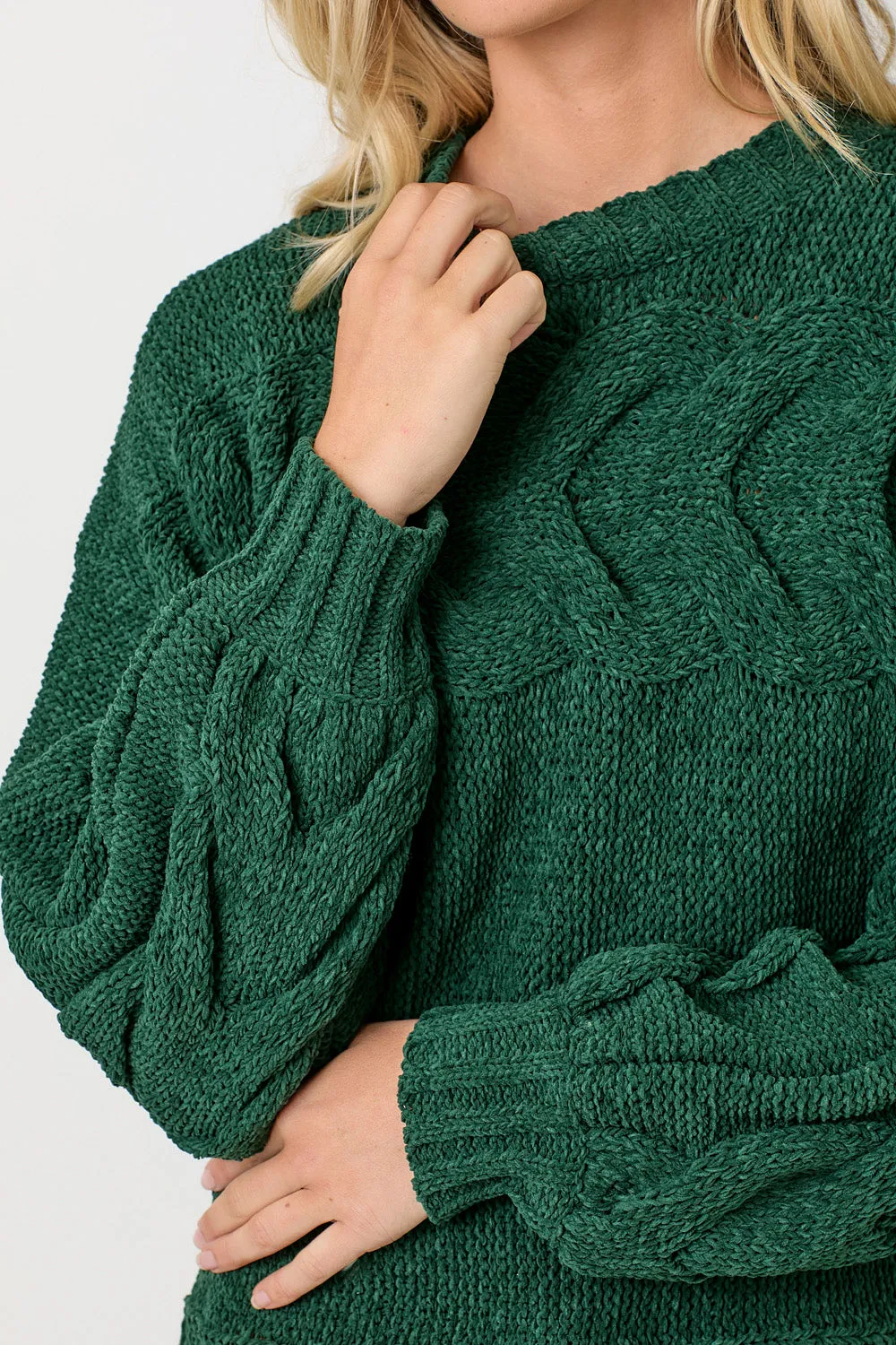 Cable Pullover Sweater