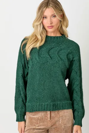 Cable Pullover Sweater