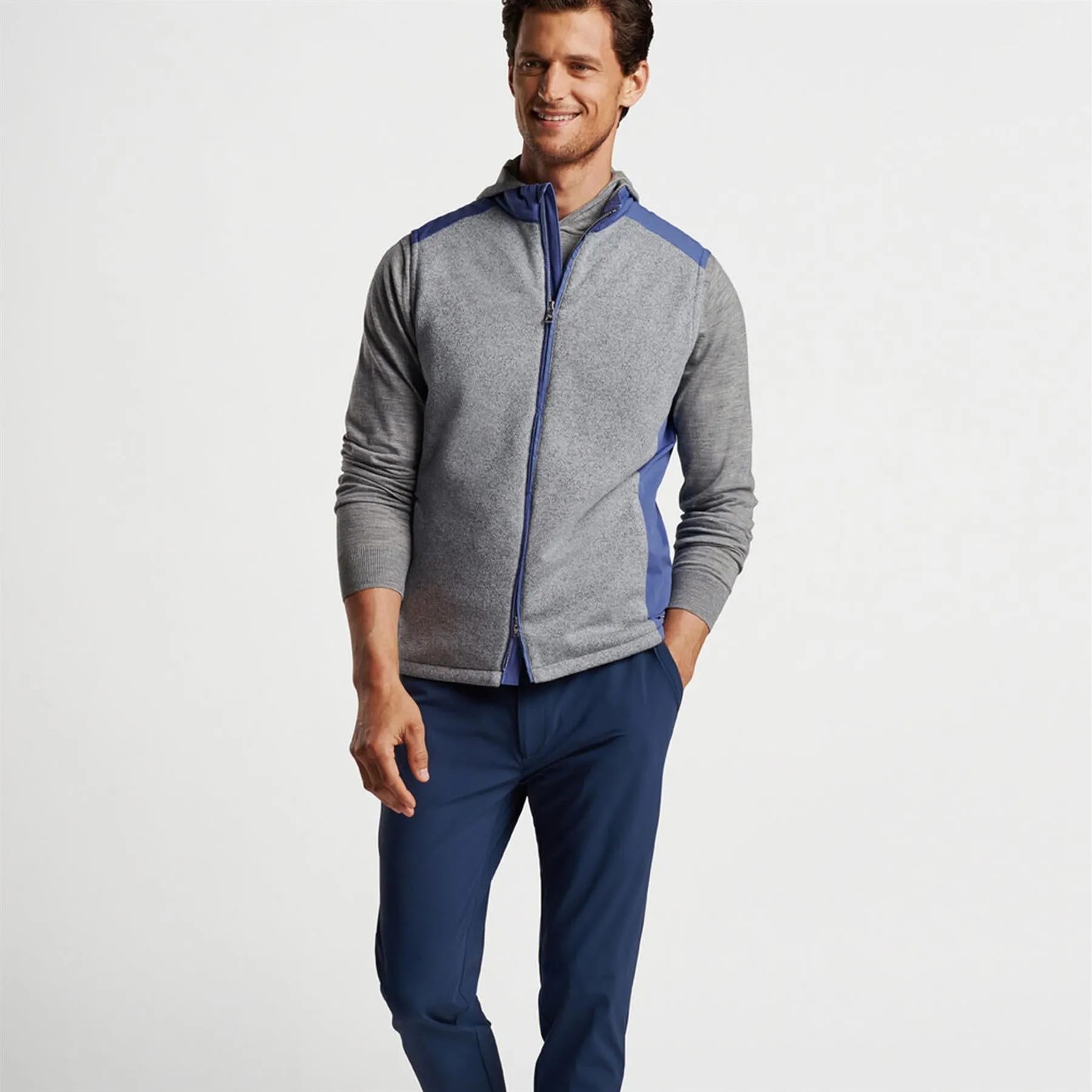 Cambridge Vest Gale Grey/Blue Pearl - SS24