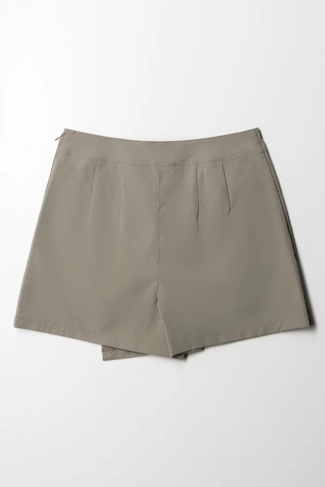 Cargo Skorts Natural