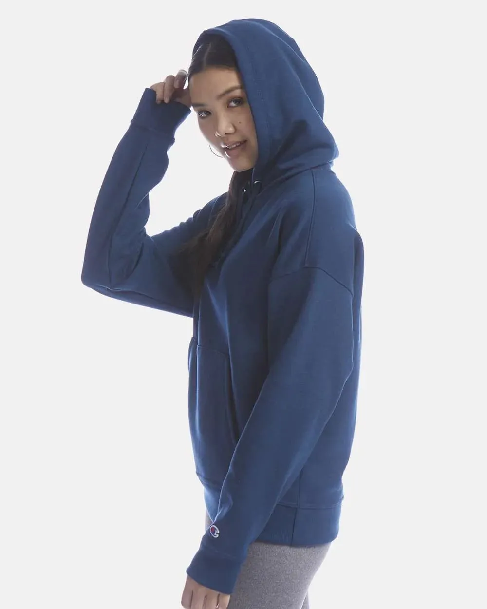 Champion - Women's Powerblend® Hooded Sweatshirt