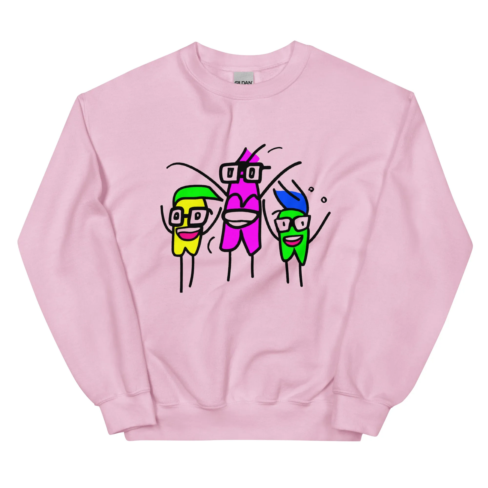 Cool Cartoon Characters Unisex Sweatshirt