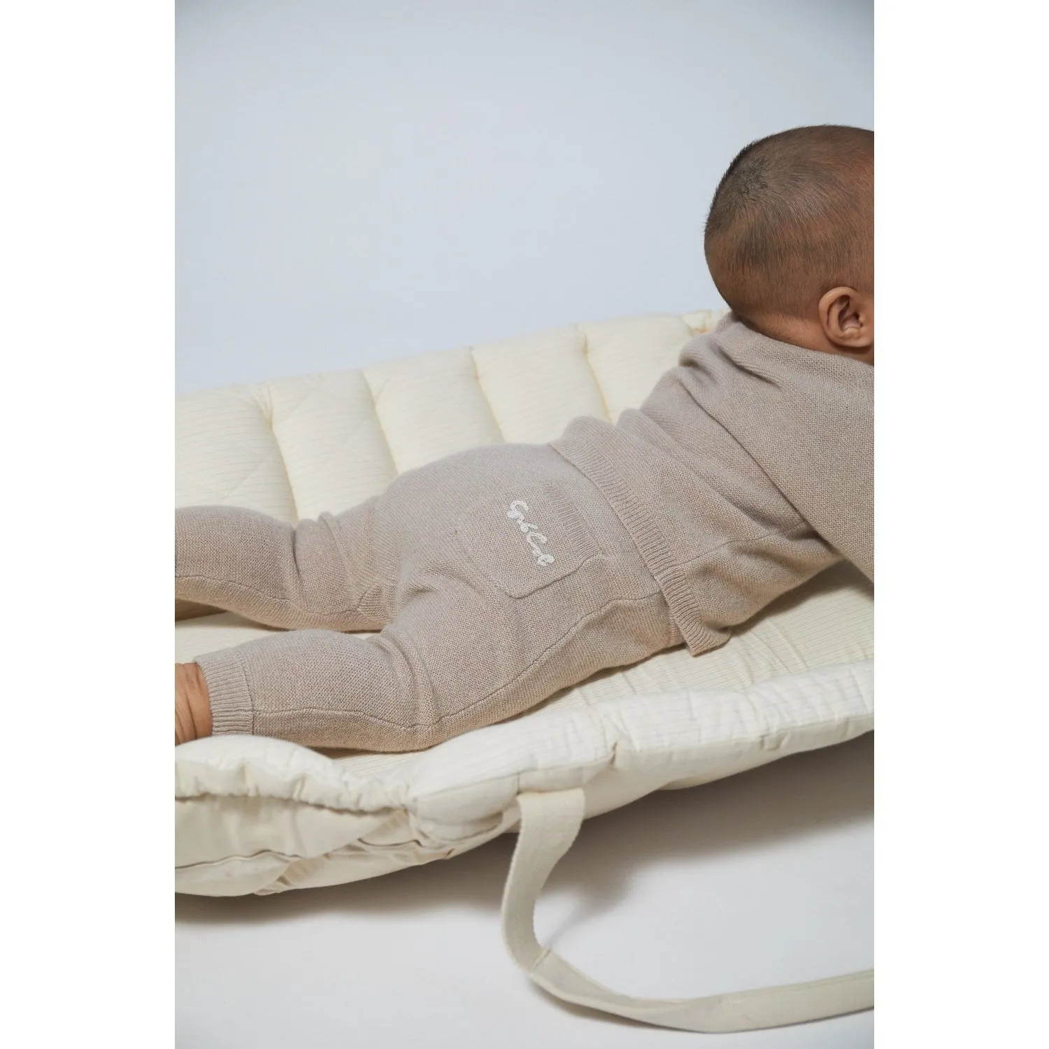 COPENHAGEN COLORS Beige Cashmere Classic Baby Pants