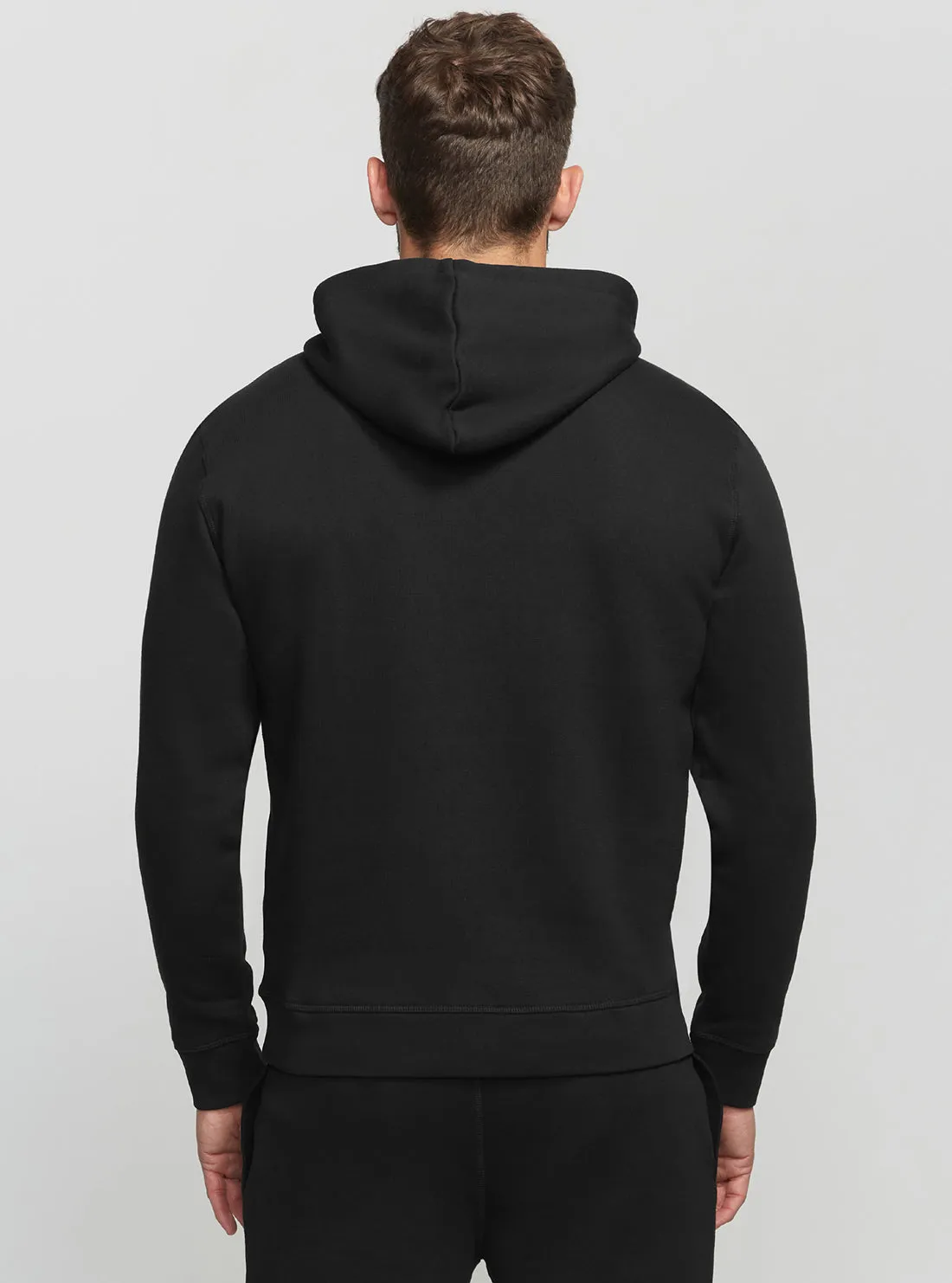 Eco Black Aldwin Active Hoodie Jumper