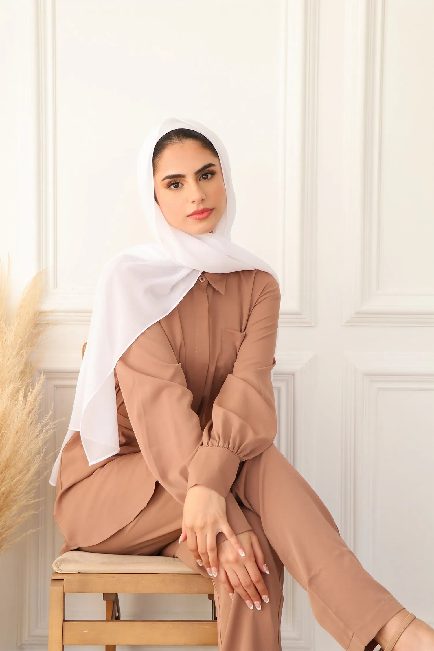 Essential Soft Blouse- Camel