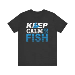 Fishing Keep Calm T Shirt