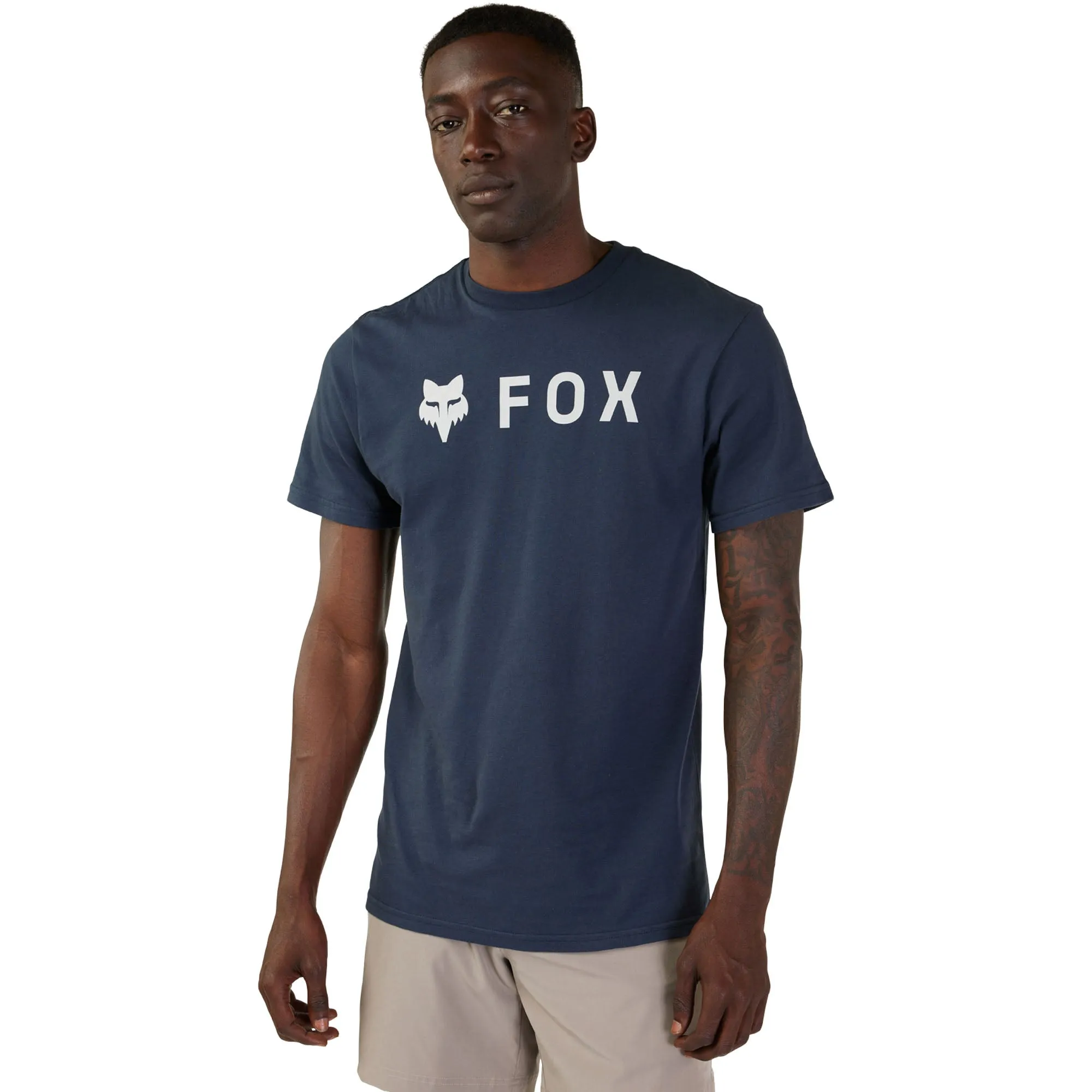 Fox Racing Absolute SS Prem Tee T-Shirt Midnight Blue