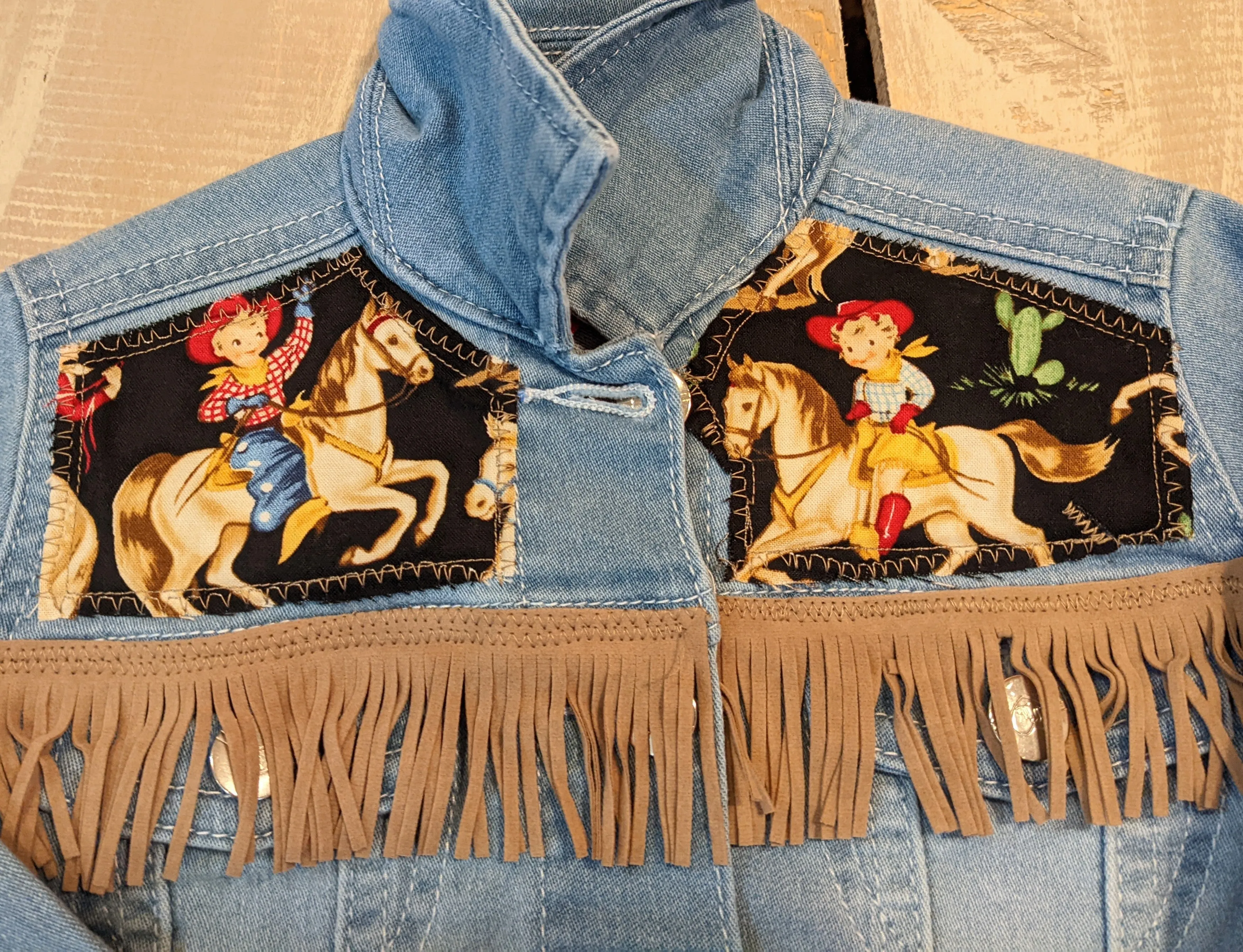 Giddy Up Butter Cup | Toddlers Jean Jacket