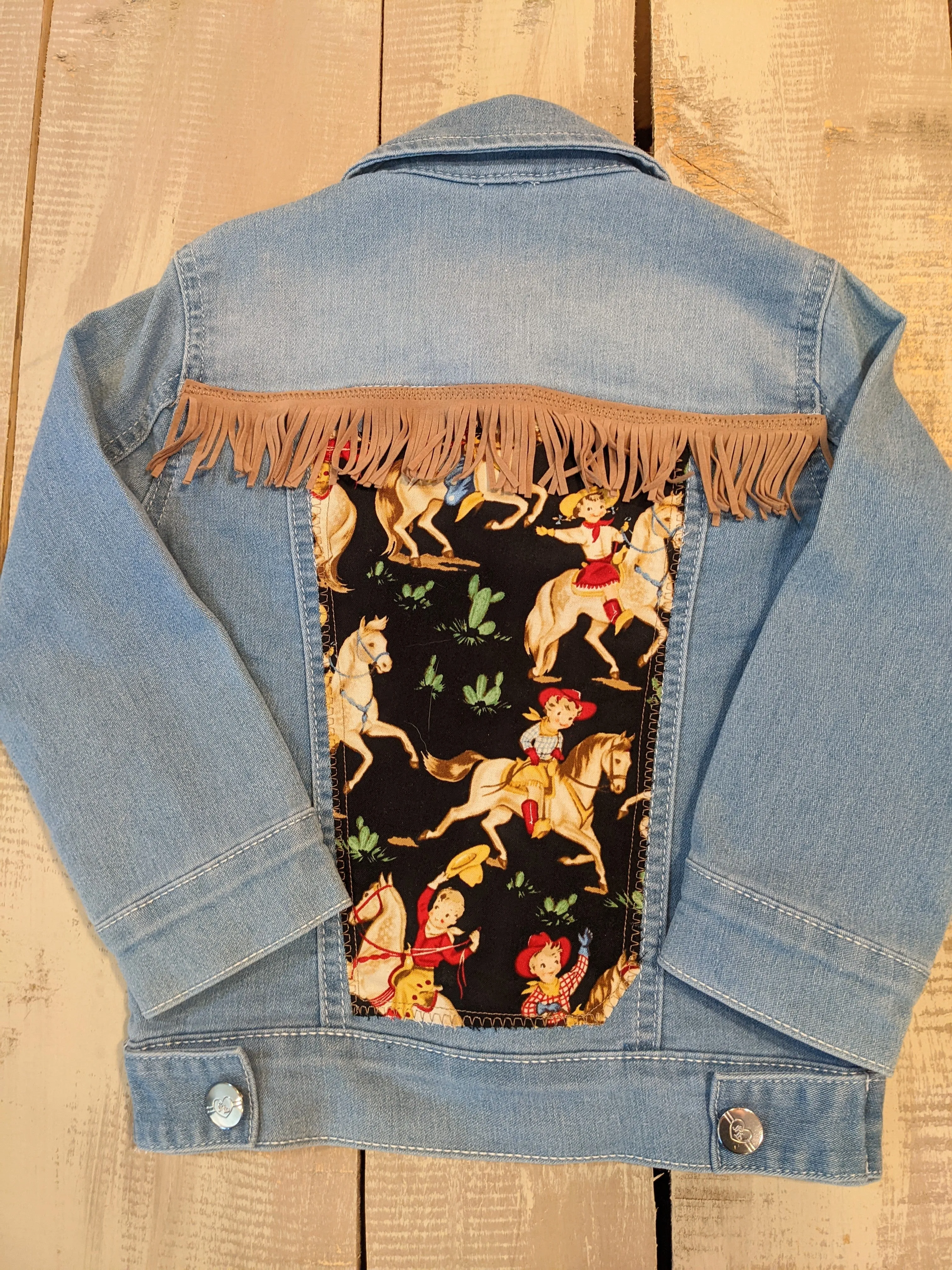 Giddy Up Butter Cup | Toddlers Jean Jacket