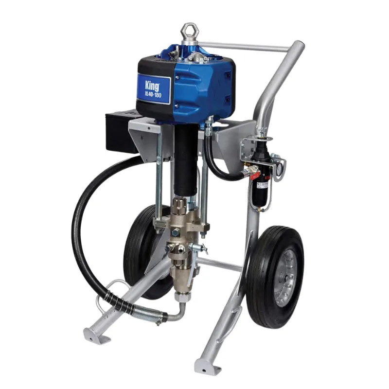 GRACO King 30:1 Sprayer Integrated Filter Heavy Duty Cart Air Controls Siphon Kit