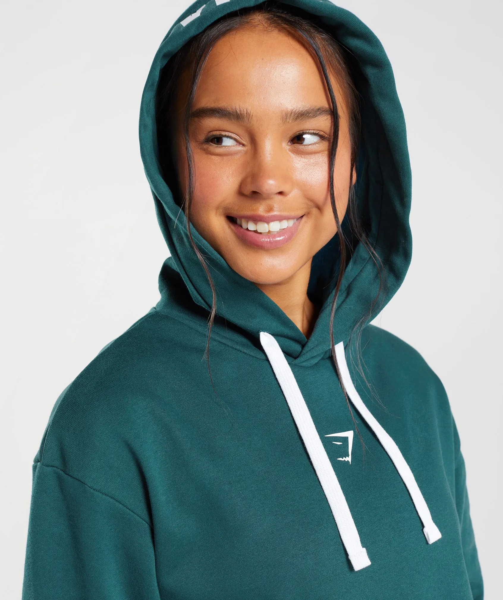 Gymshark Fraction Hoodie - Winter Teal