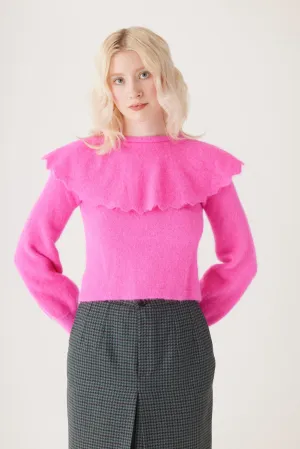 Hand Dyed Colette Sweater in Alpaca