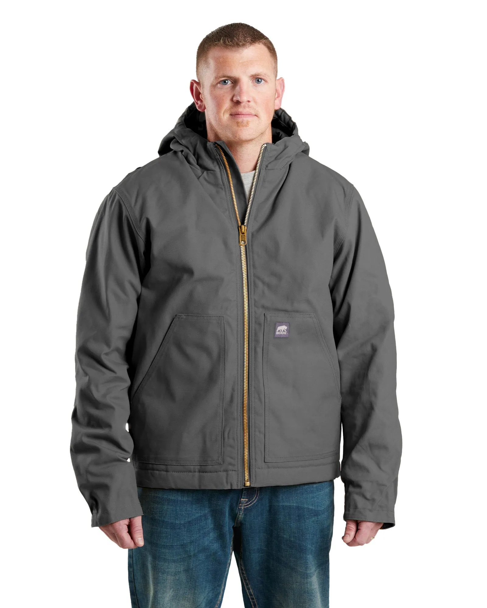 Heritage Duck Hooded Work Jacket