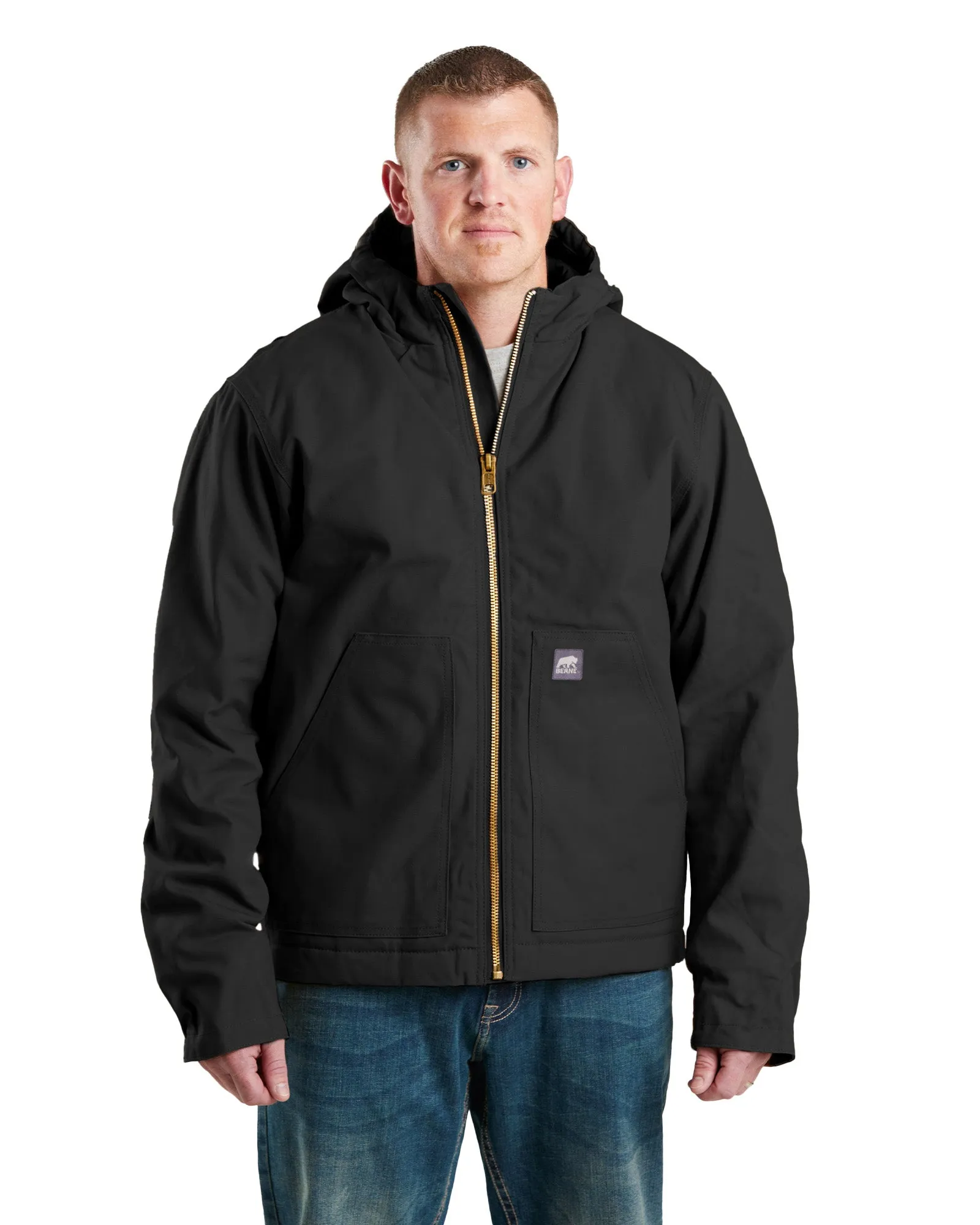 Heritage Duck Hooded Work Jacket