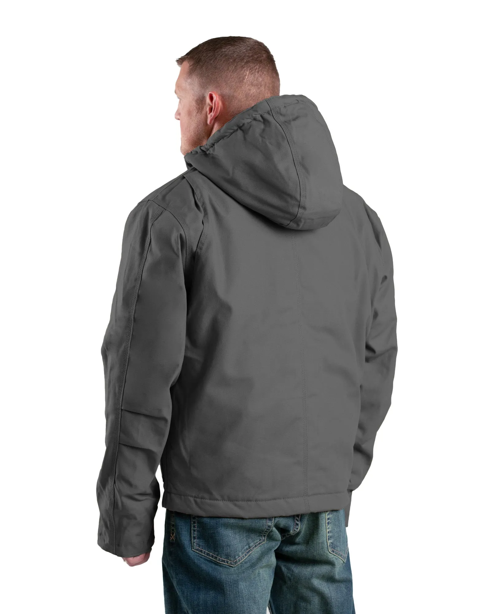 Heritage Duck Hooded Work Jacket