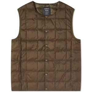 Insulated vest Gramicci Inner Down Vest, brown