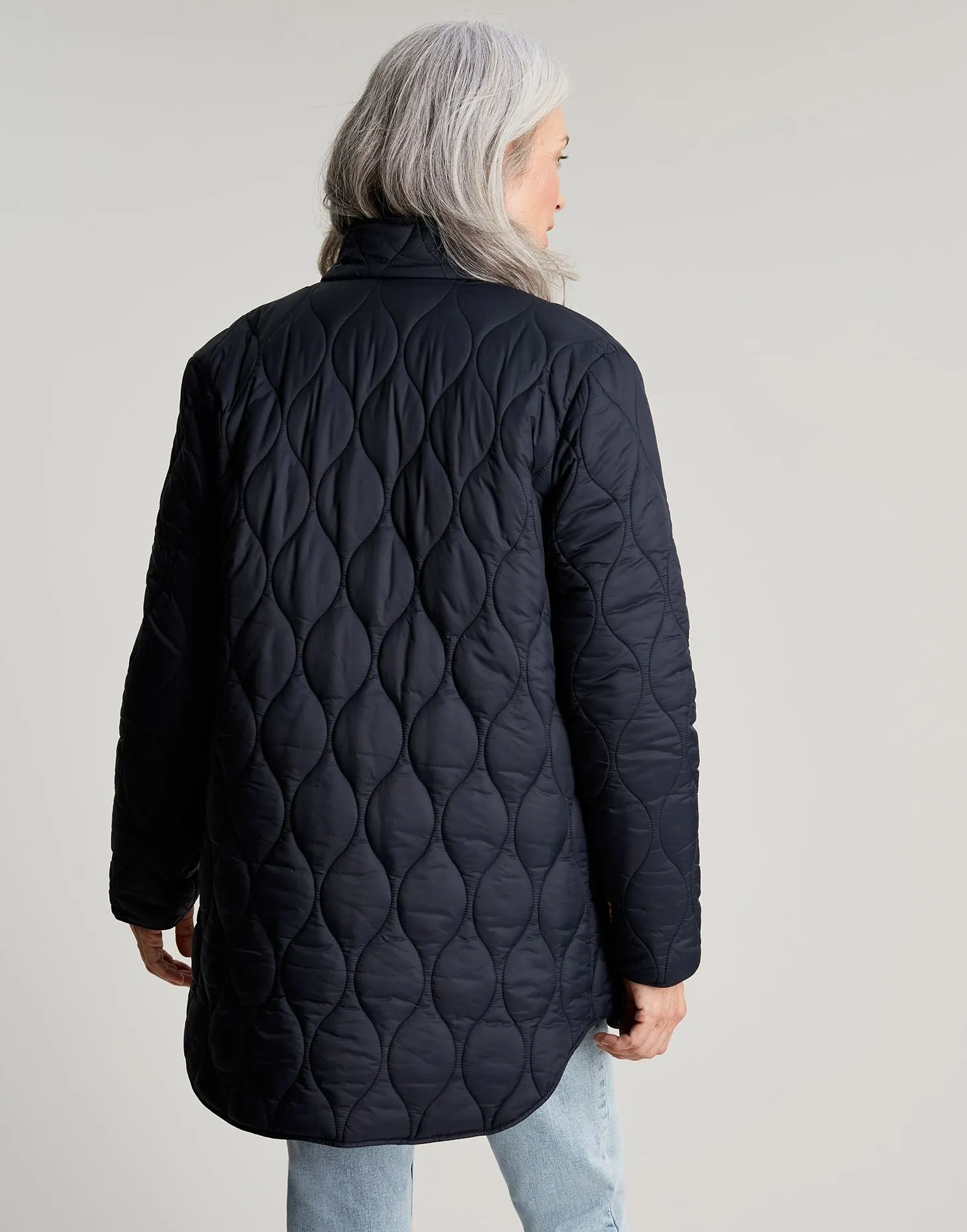 Joules | Rosedale Mid Length Quilted Coat | Women's