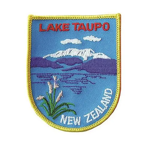 Lake Taupo Iron-on Patch