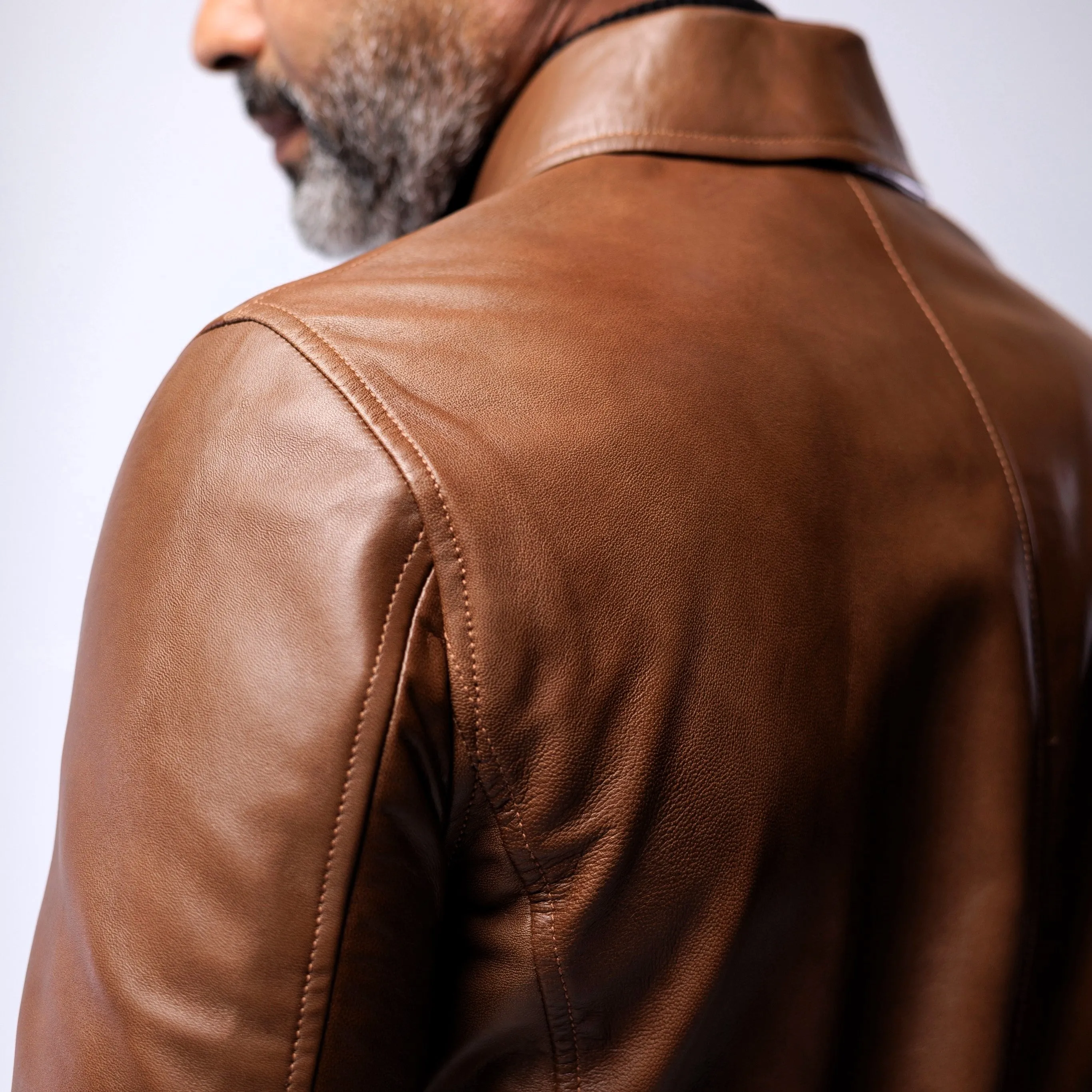 Lambskin Classic Collar Jacket