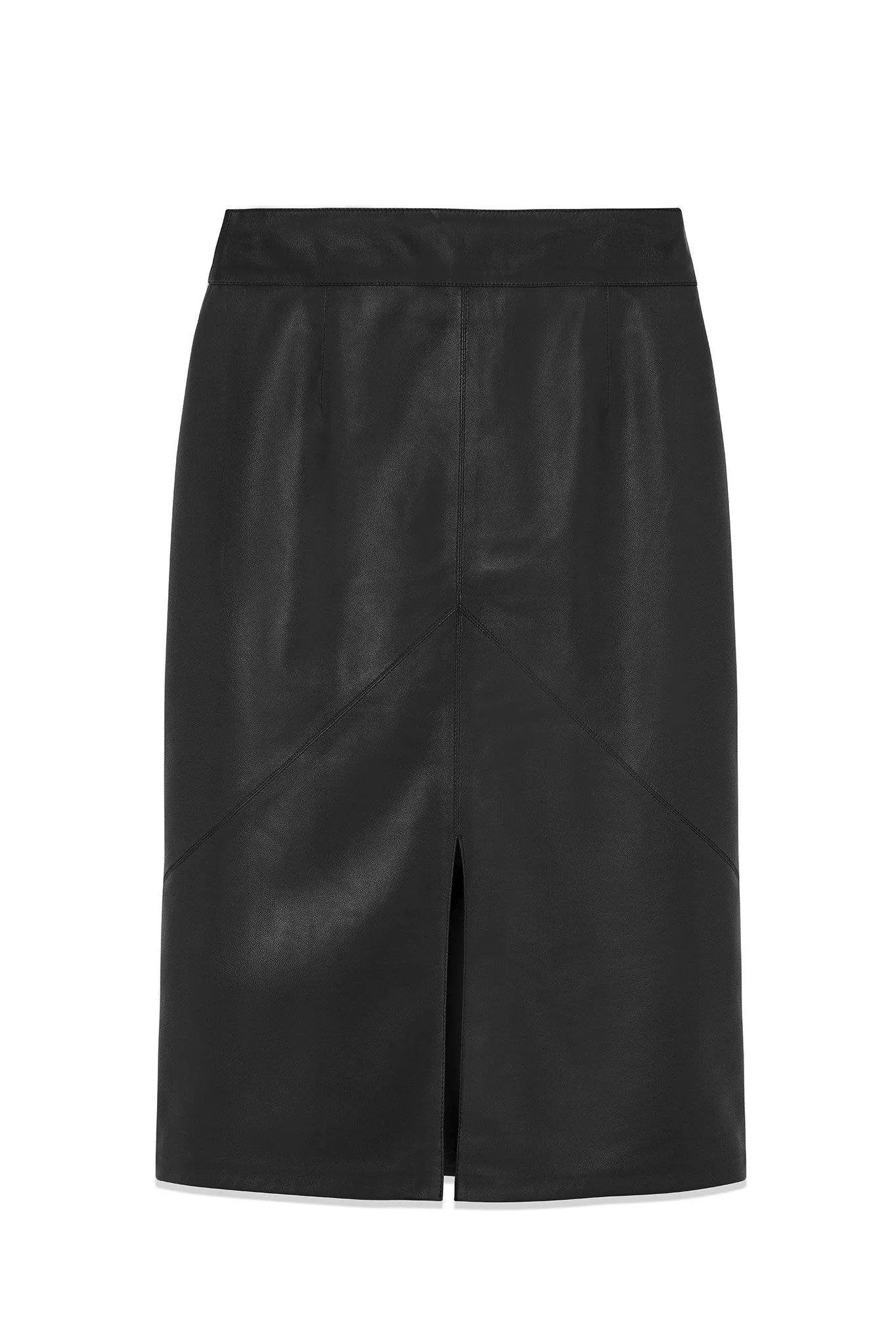 Leather Pencil Skirt