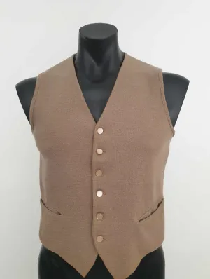 Light Brown Wool Vest by St Michael - M