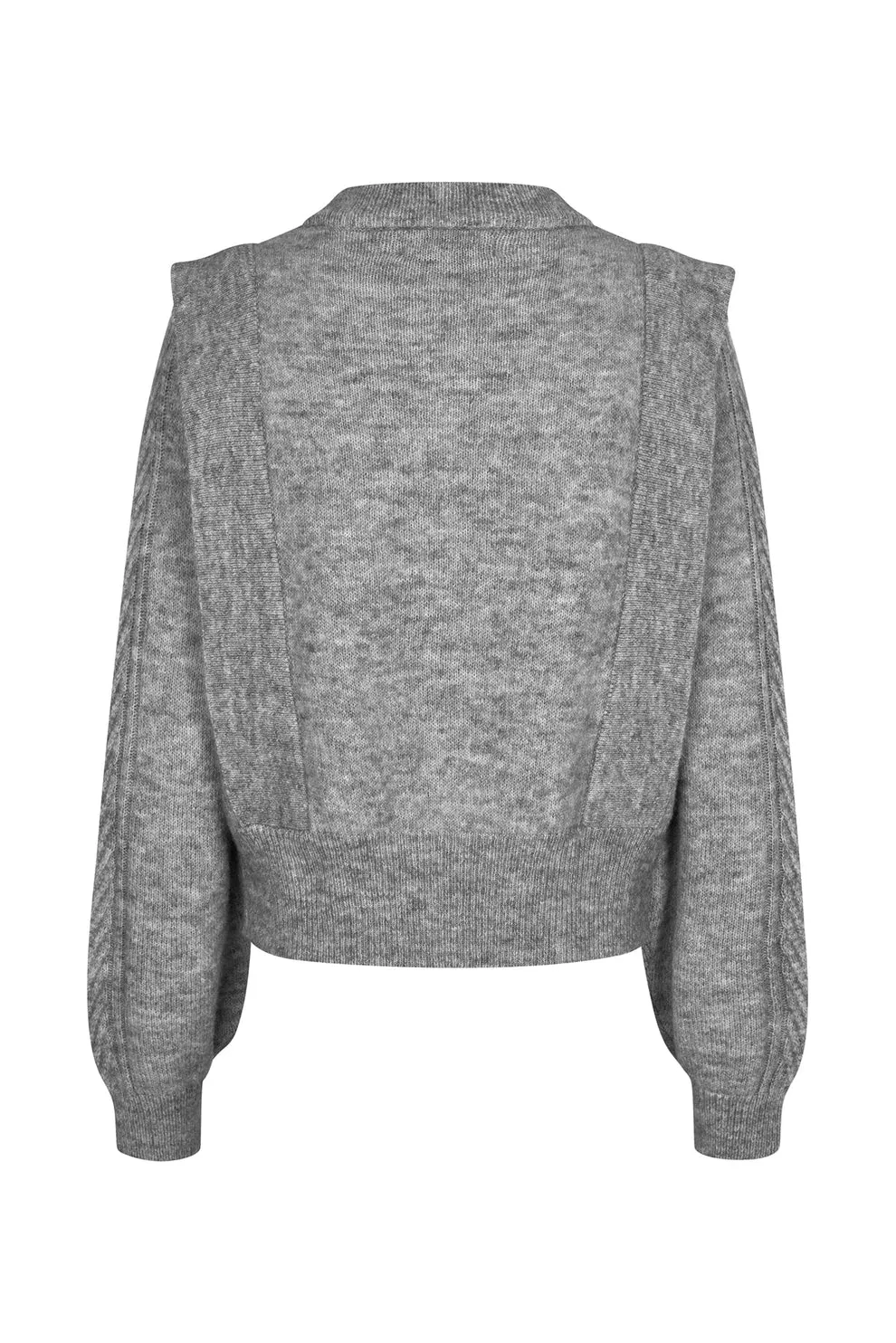 Lollies Light Grey Cardigan