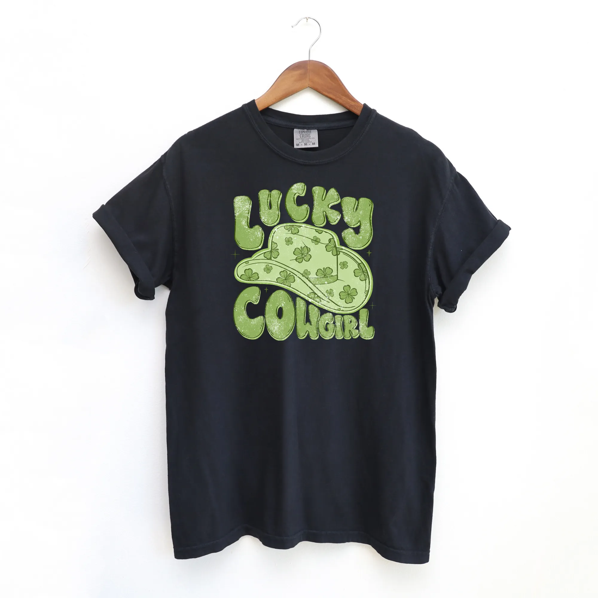 Lucky Cowgirl | St. Patrick's Day Shirt