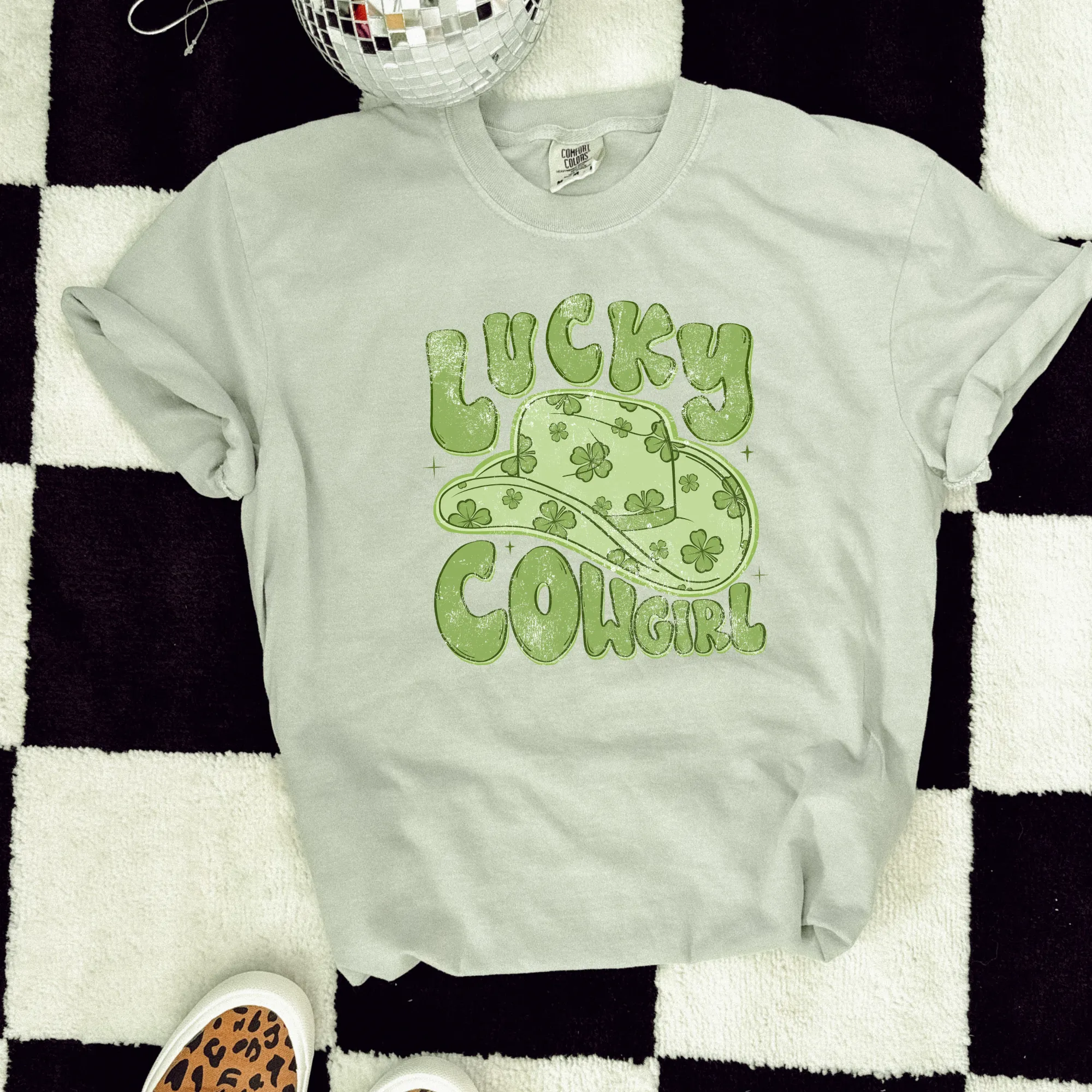 Lucky Cowgirl | St. Patrick's Day Shirt