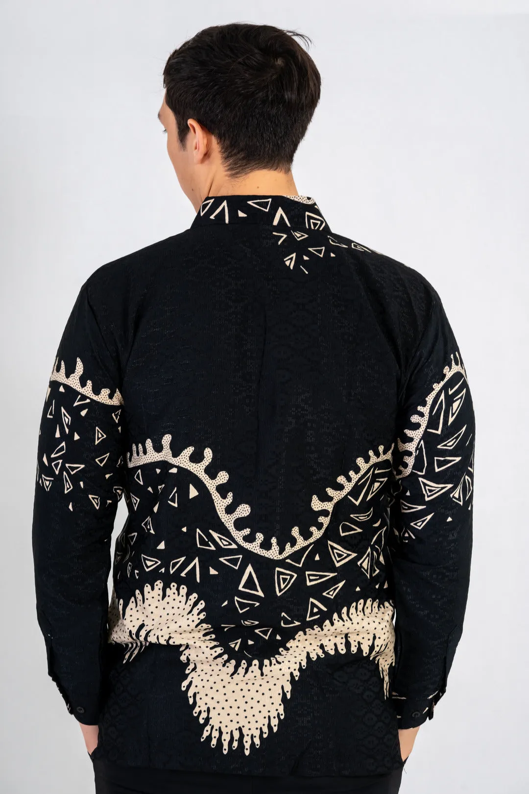 Men's Batik Shirt - Groovy | Long Sleeves