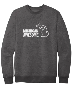 Michigan Awesome Crewneck Sweatshirt