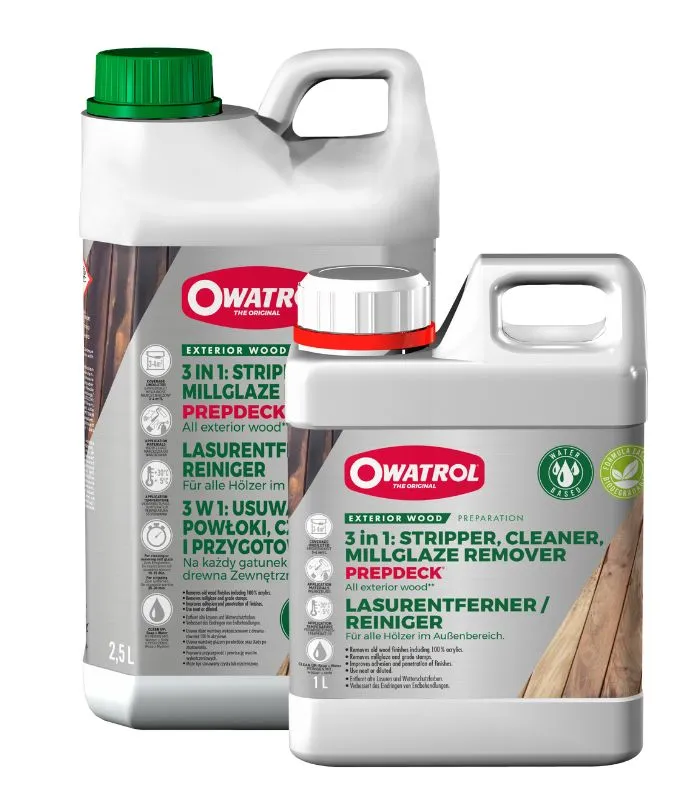 Owatrol Prepdeck 3 in 1 Decking Cleaner