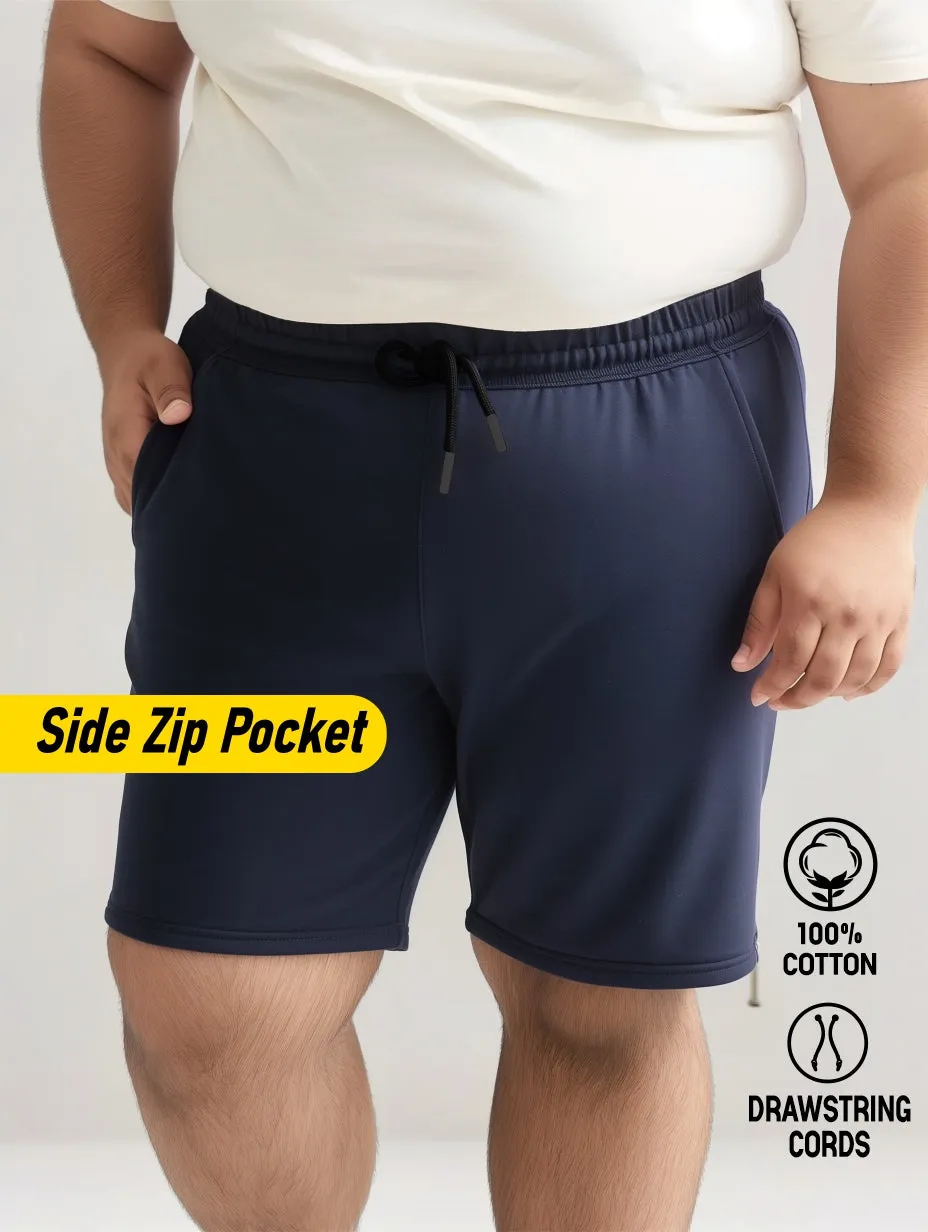 Pack of 3 cotton plus size shorts