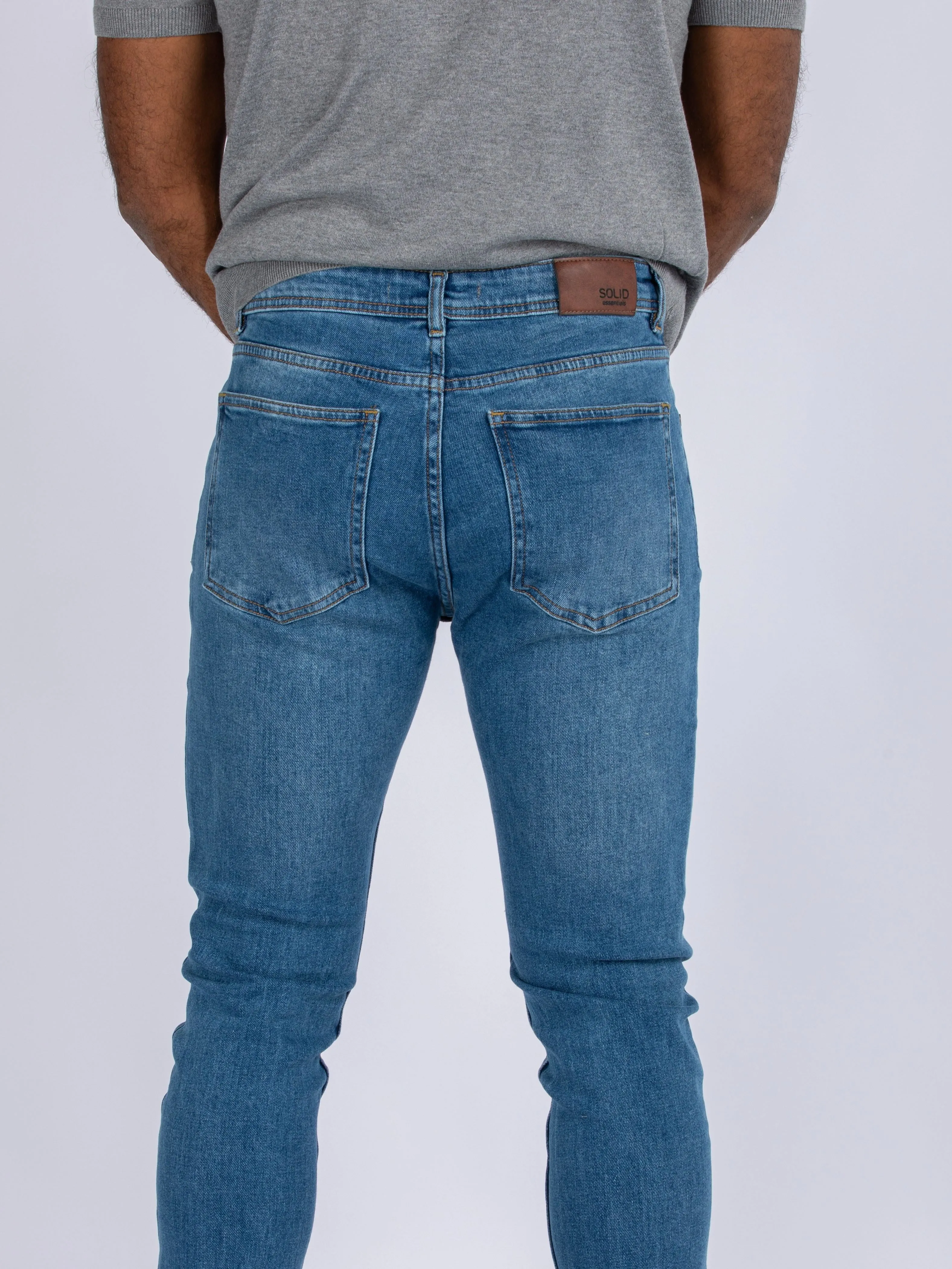 Slim-fit  Flex Washed Jeans