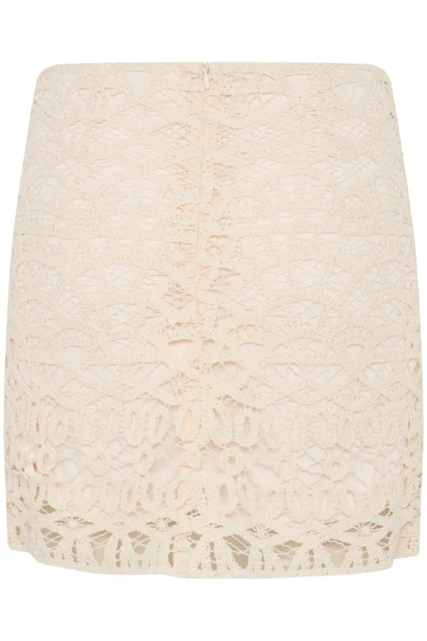 Soaked Womens Nicholina Skirt Whisper White