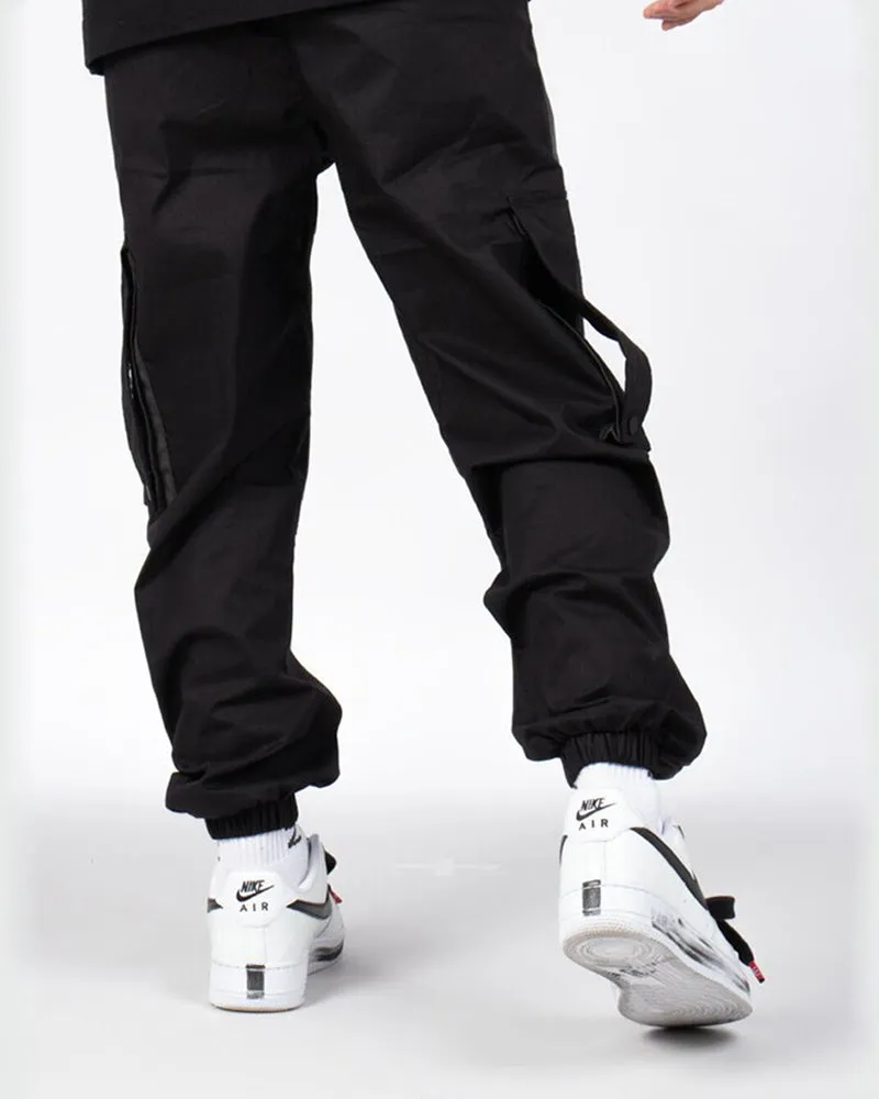 SSS SKYRUNNER NYLON PANTS BLACK