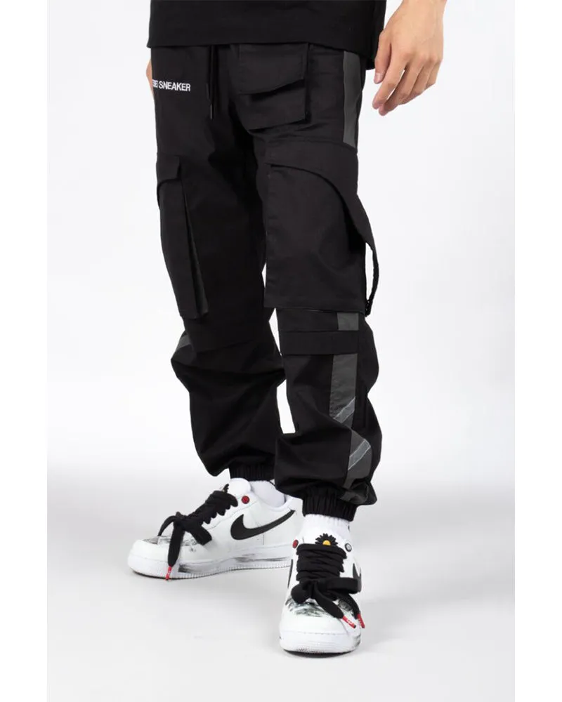 SSS SKYRUNNER NYLON PANTS BLACK